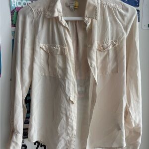 J. Crew Light Beige Shirt